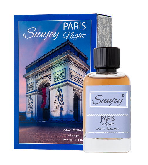 IMG_6571 اکستریت د پرفیوم مردانه سانجوی پاریس نایت SUNJOY PARIS NIGHT EXTRAIT DE PARFUM 100ML MEN - Image 1