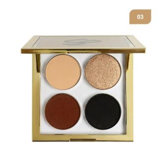 SO BEAUTY COSMETIC - EYES - COSMIC EYES - EYESHADOW X4 - 03 ( SMOKY )